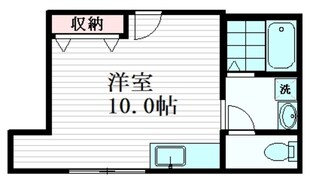 虹ハウスの物件間取画像